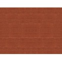 Feuille de carton 3D “Tuiles”, rouge / 3D Cardboard Sheet “Roof Tile” N