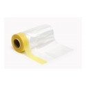 Bande Cache + Film 150mm / Masking tape with plastic sheeting 150mm