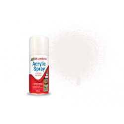 Spray Acrylique Blanc Mat White 34, Spray
