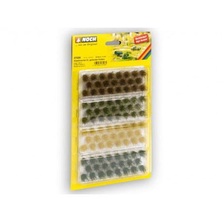 Mini set avec 104 Touffes d'herbes"teintes ternes" / Grass Tufts Mini Set