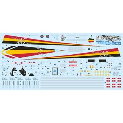 Décal Sea King Mk48, Belgian Air Force Stencilling 1/48