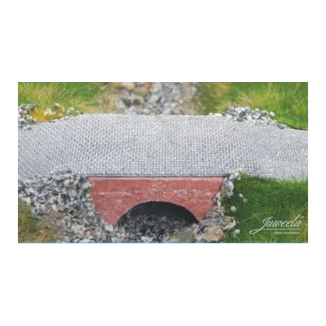 3 Ouvrages de franchissement / 3 Water Passages Bricks Red H0