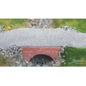 3 Aqueducs / 3 Water Passages Bricks Red H0