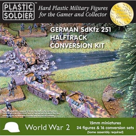 Kit de conversion SdKfz 251 Halftrack allemand WWII / German SDKFZ 251 Halftrack Conversion Kit WWII