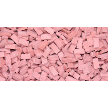 500 Briques Rouge Clair / Light Red Bricks 1/32-1/35