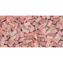 500 Briques Mix Rouge / 500 Red Mix Bricks 1/32-1/35