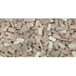 500 Briques Mix Terracotta / 500 Terracotta Mix Bricks 1/32-1/35