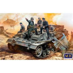 German StuG III Crew WWII 1/35