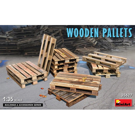 Wooden Pallets 1/35