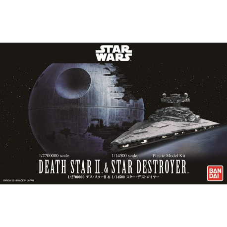 Death Star II 1/2700000 & Imperial Star Destroyer 1/14500