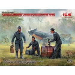 German Luftwaffe Ground Personnel(1939-1945)(3 figures) 1/35