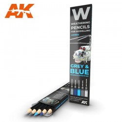Weathering Pencils Set Vieillissement & Chipping / Chipping & Aging Set