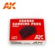 4 Eponges abrasives / 4 Coarse Sanding Pads 120