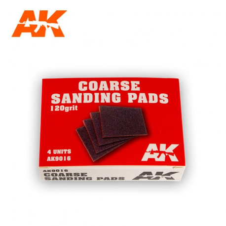 4 Eponges abrasives / 4 Coarse Sanding Pads 120