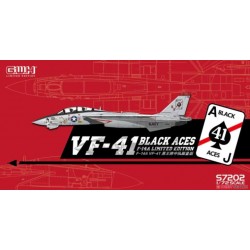 US Navy F14A VF41 Black Aces 1/72