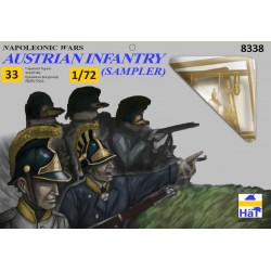 Austrian Infantry Sample , Napoleonic War 1/72
