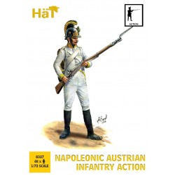 Austrian Infantry Action , Napoleonic War 1/72
