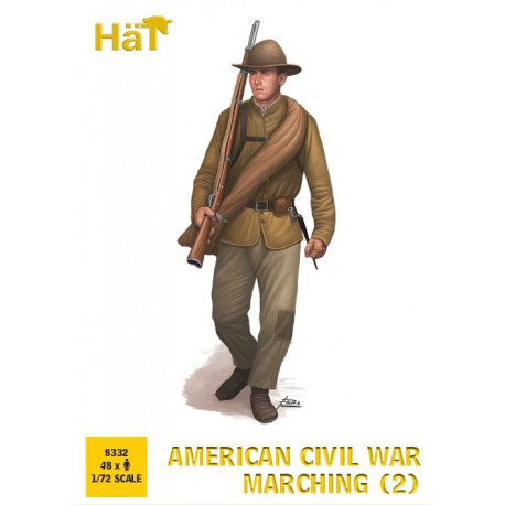 American Civil War Marching Set 2 1/72