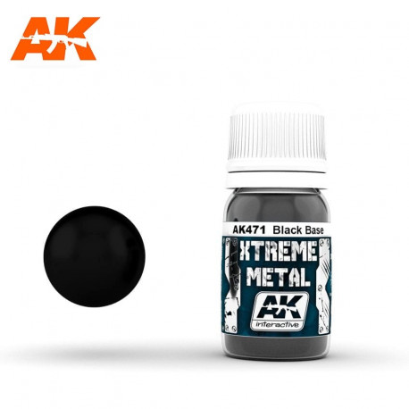 Xtreme Metal Black Base, 30ml