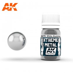 Xtreme Metal White Aluminium, 30ml