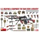 U.S. Weapons & Equipment for Tank Crew & Infantry 1/35