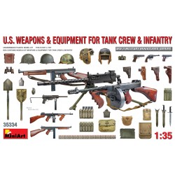 U.S. Weapons & Equipment for Tank Crew & Infantry 1/35