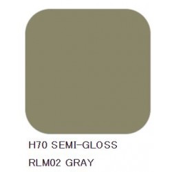 Hobby Aqueous Color Gris satiné / Semi gloss gray RLM02