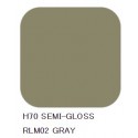 Hobby Aqueous Color Gris satiné / Semi gloss gray RLM02