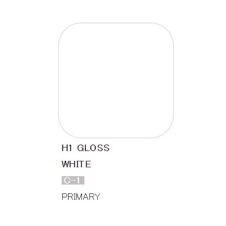 Hobby Aqueous Color Blanc brillant / Gloss white