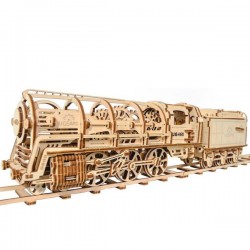 Locomotive à Vapeur / Steam Loco With Tender