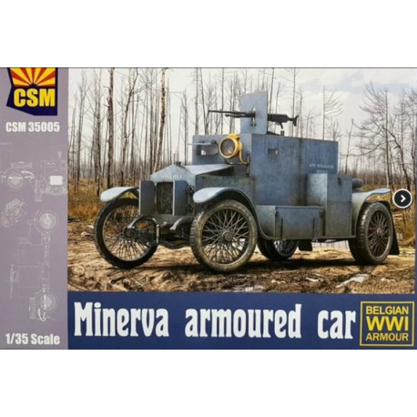 Minerva Armoured car, Version Belge / Belgian Version 1/35