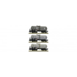 Set de 3 Wagons Citernes / Set 3 Tank Wagons, Eva N