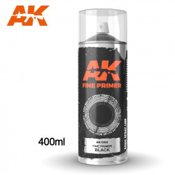 Apprêt Noir / Fine Primer Black, Spray 400ml