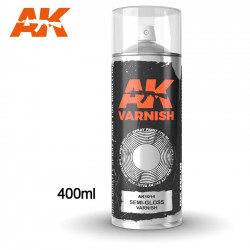Vernis Satiné / Semi Gloss Varnish, Spray 400ml