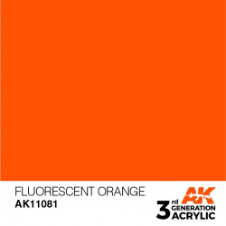 Orange Fluorescent 17ml
