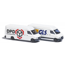 2 Camionnettes DPD & GLS N