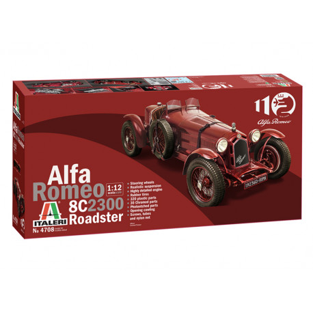 Alfa Romeo 8C Roadster 1/12