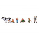 Famille de Paysans / Farmer Family H0