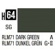 Hobby Aqueous Color Vert foncé satiné / Dark green RLM71 semi gloss