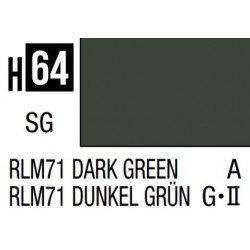 Hobby Aqueous Color Vert foncé satiné / Dark green RLM71 semi gloss