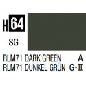 Hobby Aqueous Color Vert foncé satiné / Dark green RLM71 semi gloss