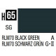 Hobby Aqueous Color Noir vert satiné / Black green semi gloss RLM 70