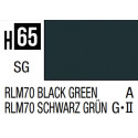 Hobby Aqueous Color Noir vert satiné / Black green semi gloss RLM 70