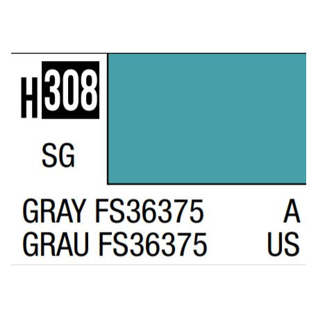 Hobby Aqueous Color Olive Gris satiné / Semi gloss gray FS 36375
