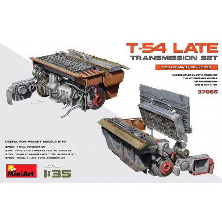 T-54 Late Transmission Set 1/35