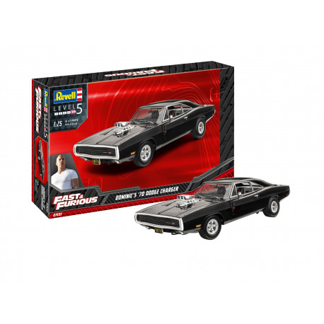 Fast & Furious - Dominics 1970 Dodge Charger 1/24