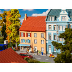 Maisons en relief "Petite ville" / Small town 2 Relief houses H0