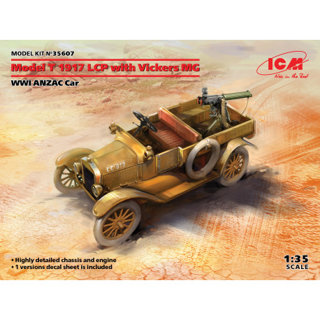 Model T 1917 LCP with Vickers MG, Dead Sea region, Palestine, 1918 1/35