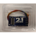 Platine Adapter 2: 21-pin MTC interface L-form