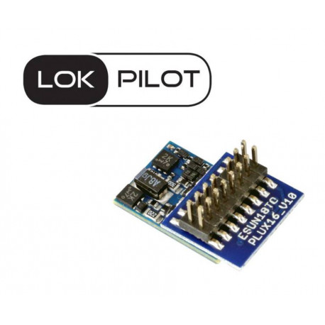 LokPilot Décodeur V5.0 NEM 660 21MTC, DCC/MM/SX/M4